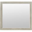 Riverside Furniture Cascade Contemporary Wood Framed Mirror in Dovetail Gray