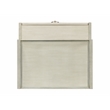 Riverside Furniture Maisie Rectangular Wood Side Table in Champagne Beige