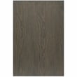 Riverside Furniture Hyde Rectangular Wood Chairside Table in Caviar Brown
