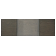 Riverside Furniture Hyde Rectangular Wood Console Table in Caviar Brown