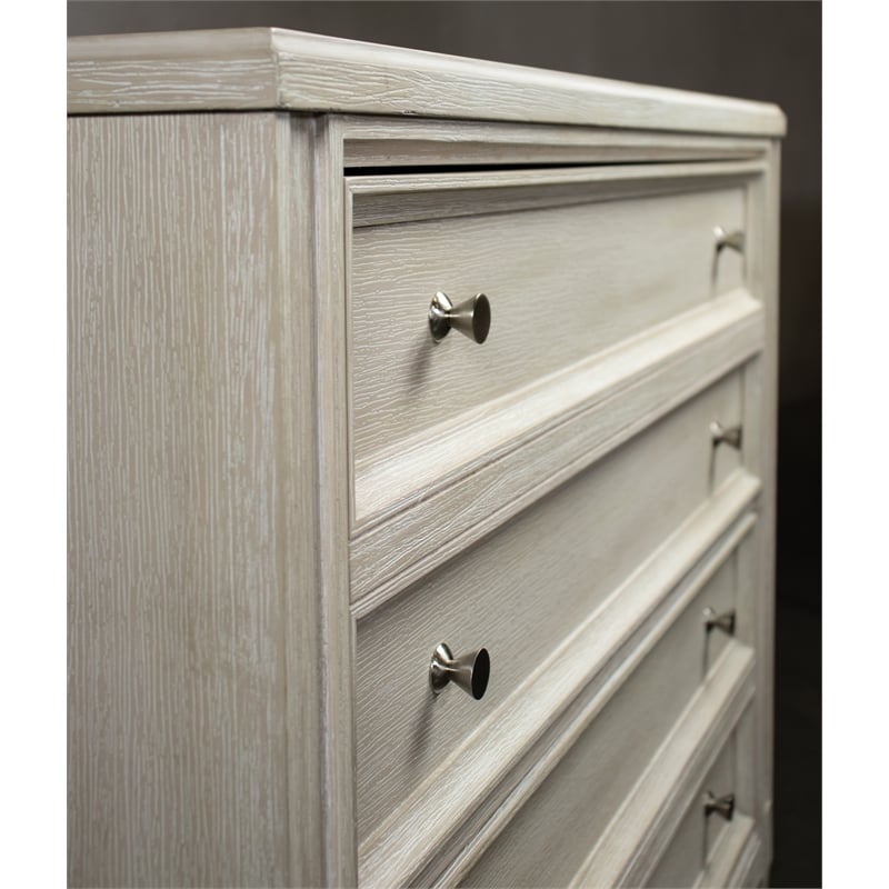 Riverside Furniture Maisie Wood Lateral File Cabinet in Champagne Beige