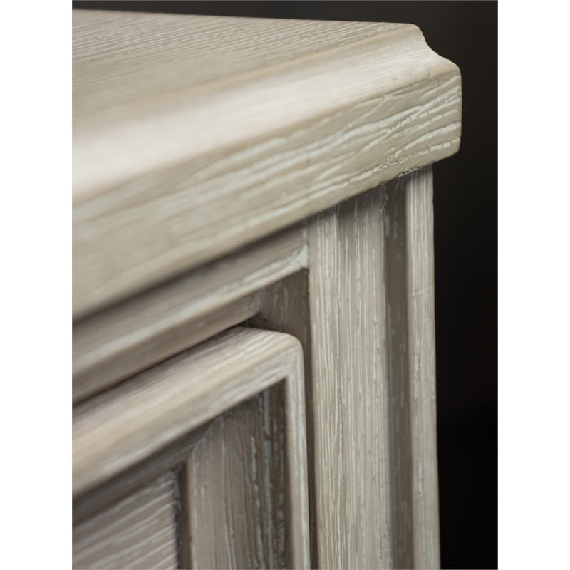 Riverside Furniture Maisie Wood Lateral File Cabinet in Champagne Beige
