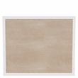 Riverside Furniture Cora Wood Framed Landscape Mirror in Cloud White