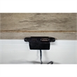 Riverside Furniture Cora Wood 1 Drawer Nightstand in Cloud White & Fog Gray