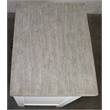 RIverside Furniture Cora Wood Two Drawer Nightstand in Cloud White & Fog Gray