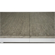 Riverside Furniture Cora Wood Dining Table in Cloud White and Fog Gray