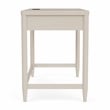 Riverside Furniture Maren Writing Desk in Sand Wood White