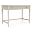 Riverside Furniture Maren Writing Desk in Sand Wood White