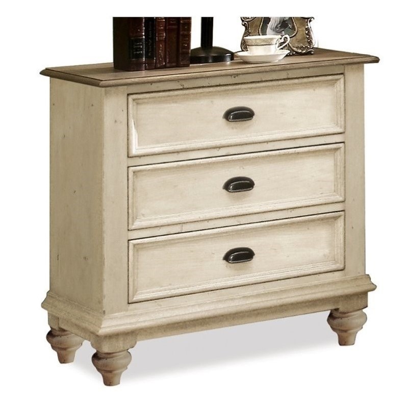 Riverside Furniture Coventry Two Tone Night Stand in Dover ...