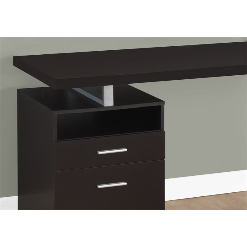 Computer Desk Home Office Laptop Storage Drawers 60