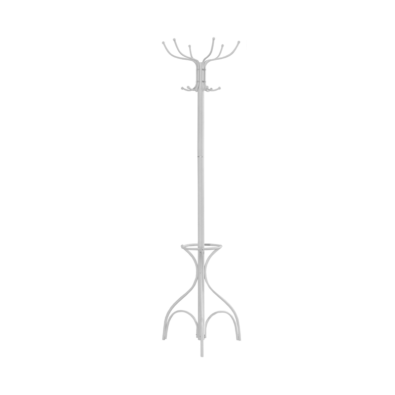 Coat Rack Hall Tree 12 Hooks Entryway 70