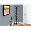 Coat Rack Hall Tree 12 Hooks Entryway 70