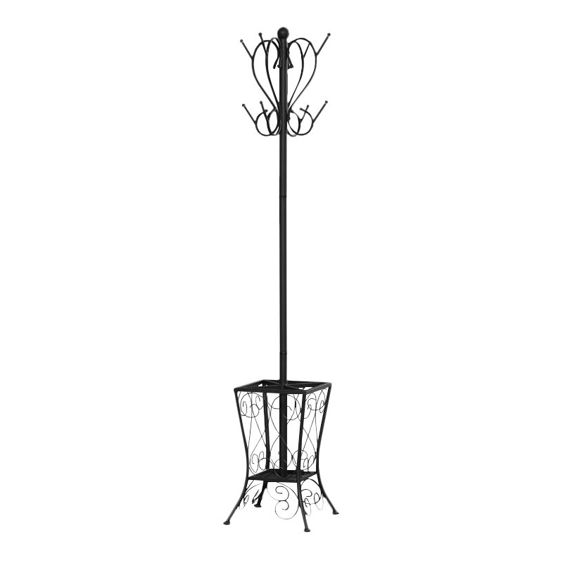 Coat Rack Hall Tree 8 Hooks Entryway 71