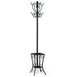 Coat Rack Hall Tree 8 Hooks Entryway 71