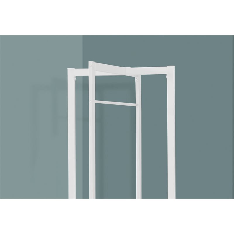 Coat Rack Hall Tree Hanging Bar Entryway 72