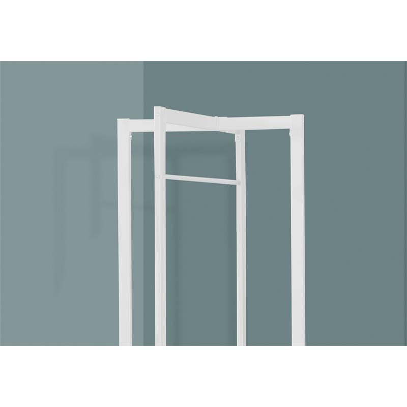 Coat Rack Hall Tree Hanging Bar Entryway 72