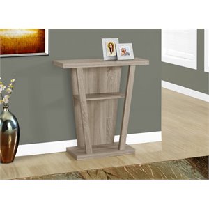 Console Table in Dark Taupe