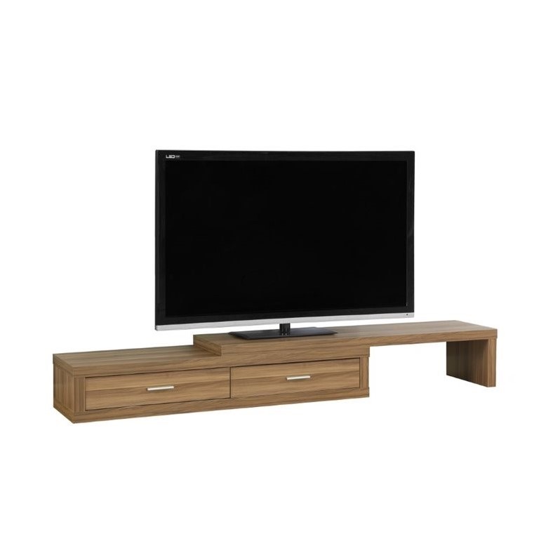 Expandable TV Stand in Walnut I 2681