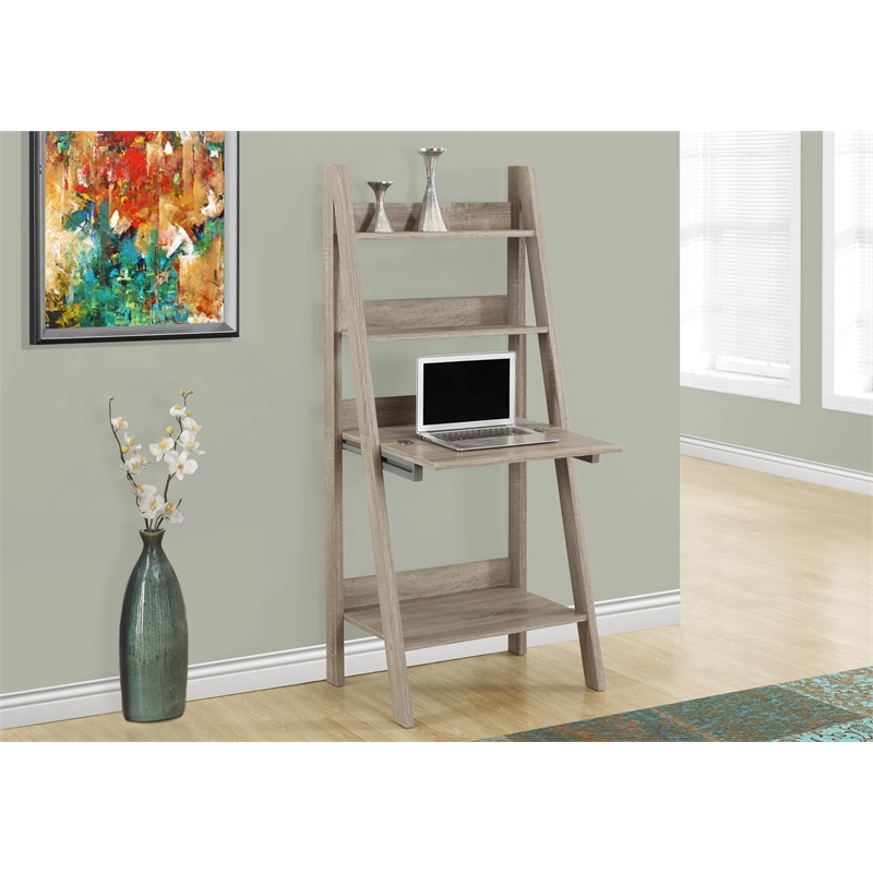 Computer Desk Home Office Laptop Leaning 61