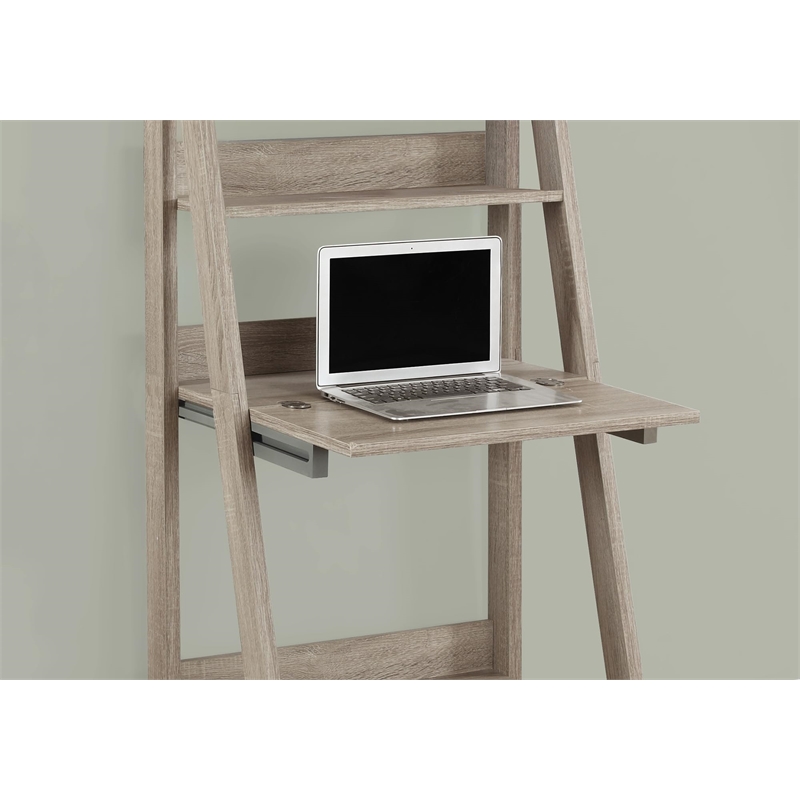 Computer Desk Home Office Laptop Leaning 61