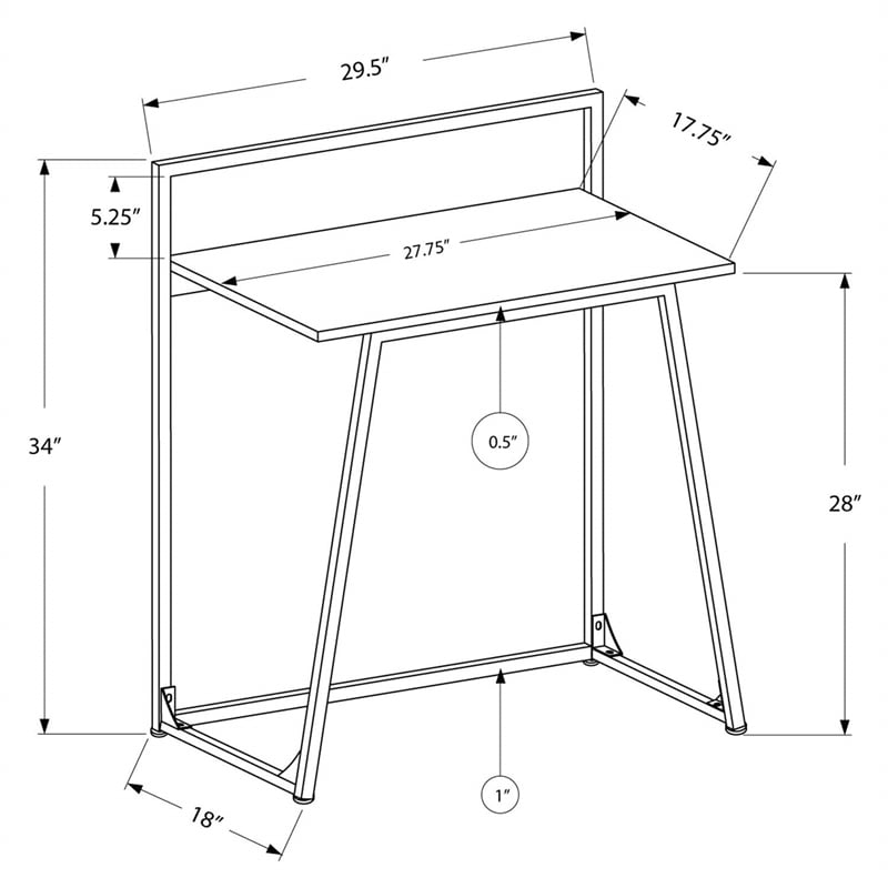 Computer Desk Home Office Laptop 30
