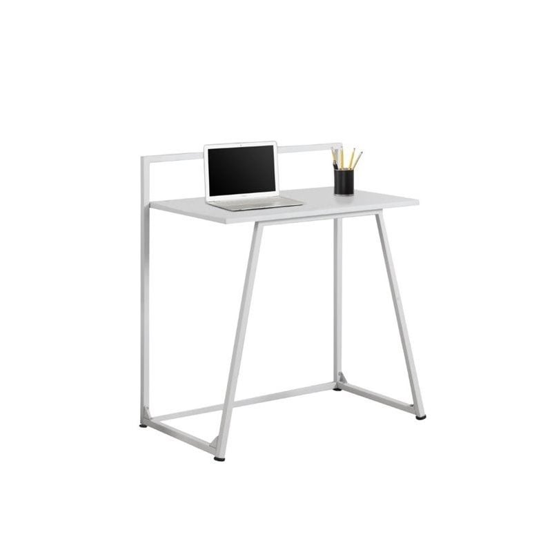 Monarch 32 Juvenile Metal Computer Desk In White I 7110