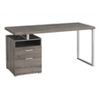 Computer Desk Home Office Laptop Storage Drawers 60