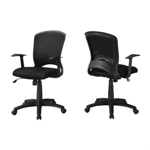 monarch adjustable mid back office chair