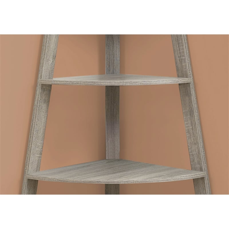 Bookshelf Etagere Corner 4 Tier 60