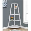 Bookshelf Etagere Corner 4 Tier 60