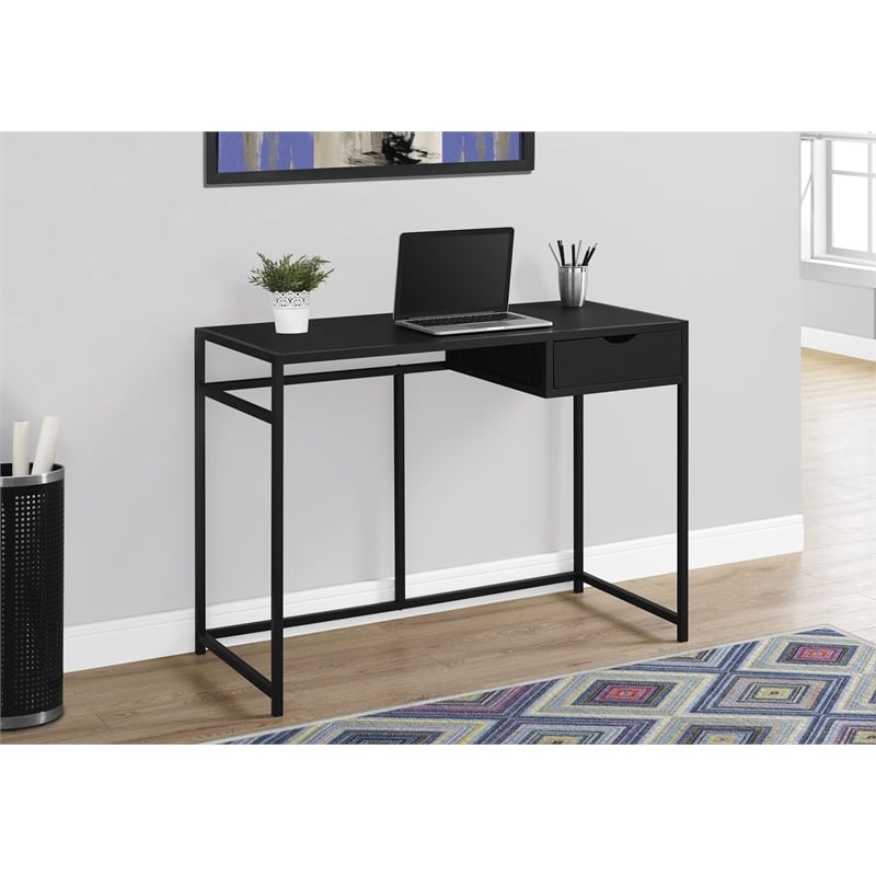 Computer Desk Home Office Laptop Storage Drawer 42