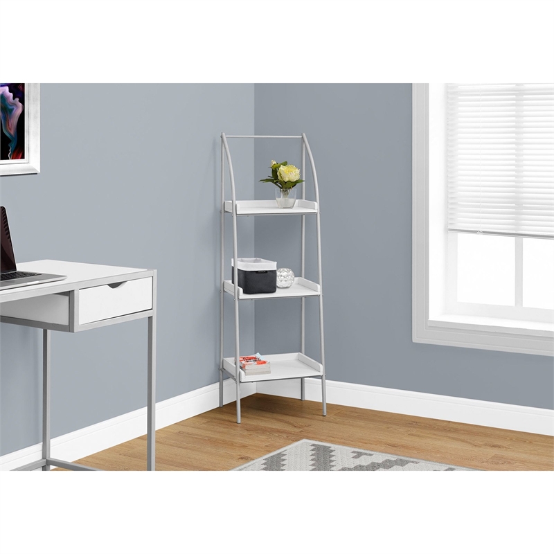 Bookshelf Etagere Corner 3 Tier 48