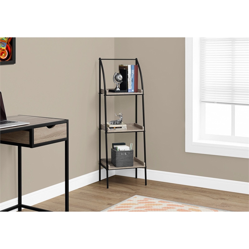 Bookshelf Etagere Corner 3 Tier 48