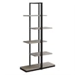 Bookshelf Bookcase Etagere 5 Tier 60