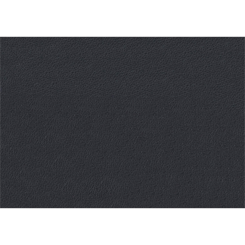 Monarch Faux Leather Upholstered Dining Chair in Black (Set Of 2)