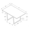 Monarch Dining Table 60