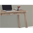 Computer Desk Home Office Laptop Storage Drawers Work Laminate Brown