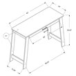 Computer Desk Home Office Laptop Storage Drawers Work Laminate Grey