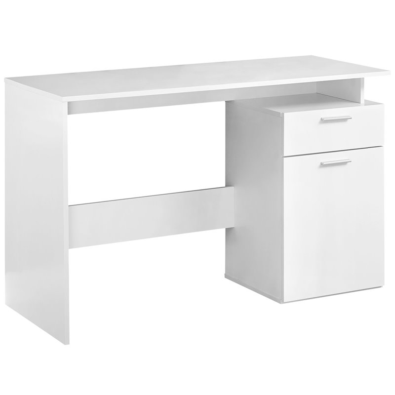 Monarch Computer Desk Storage Cabinet In White I 7358 Monarch Computer Desk Storage Cabinet In White