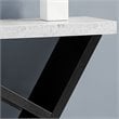 Accent Table Console Entryway Narrow Sofa Bedroom Laminate Grey