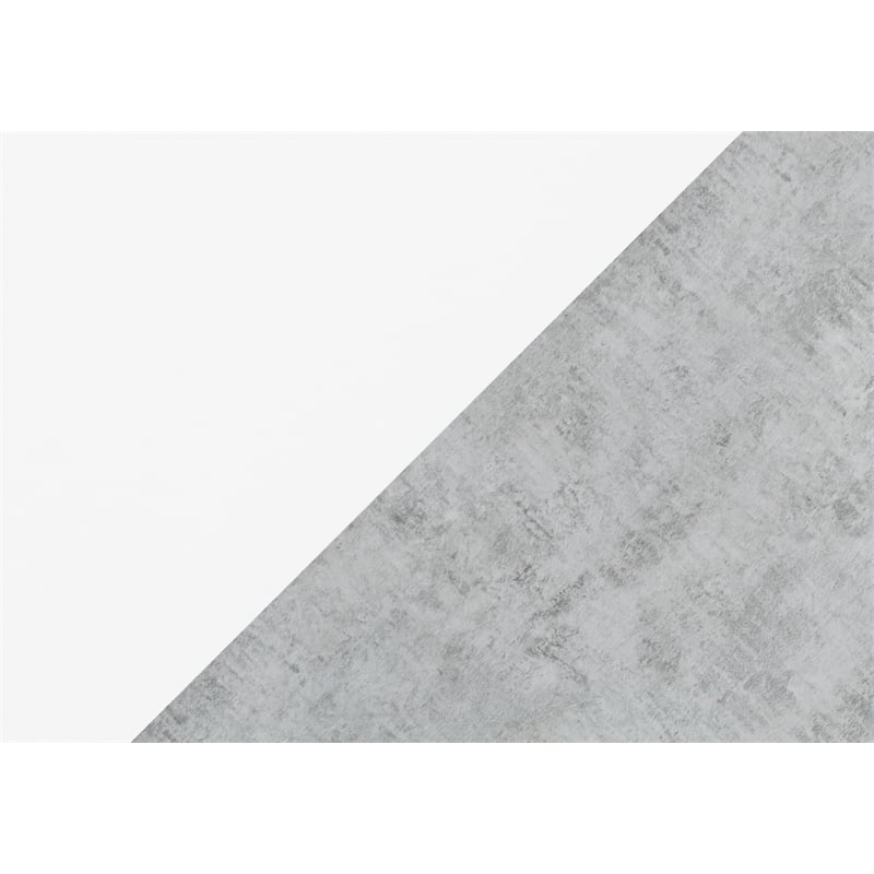Accent Table Console Entryway Narrow Sofa Bedroom Laminate Gray White
