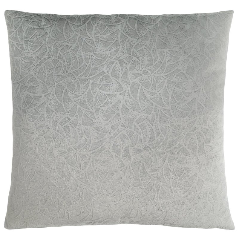 Pillows 18 X 18 Square Accent Sofa Couch Bedroom Polyester Grey