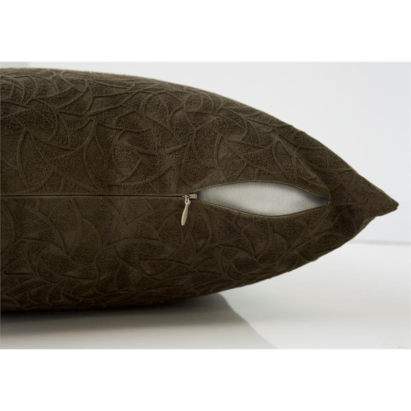 Pillows 18 X 18 Square Accent Sofa Couch Bedroom Polyester Green