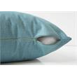 Pillows 18 X 18 Square Accent Sofa Couch Bedroom Polyester Blue