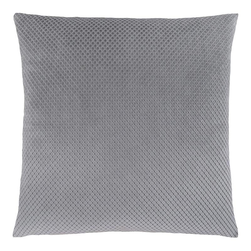 Pillows 18 X 18 Square Accent Sofa Couch Bedroom Polyester Grey
