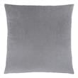 Pillows 18 X 18 Square Accent Sofa Couch Bedroom Polyester Grey
