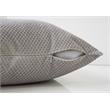 Pillows 18 X 18 Square Accent Sofa Couch Bedroom Polyester Grey