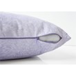Pillows Set Of 2 Accent Sofa Couch Bedroom Polyester Purple