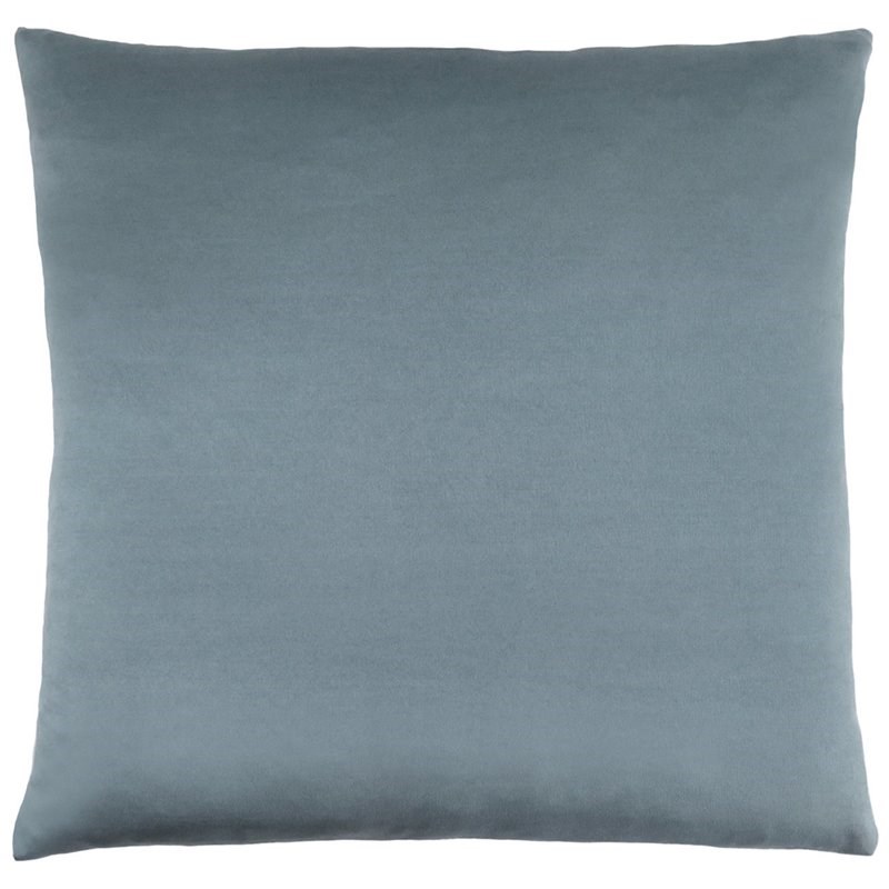 Pillows 18 X 18 Square Accent Sofa Couch Bedroom Polyester Blue