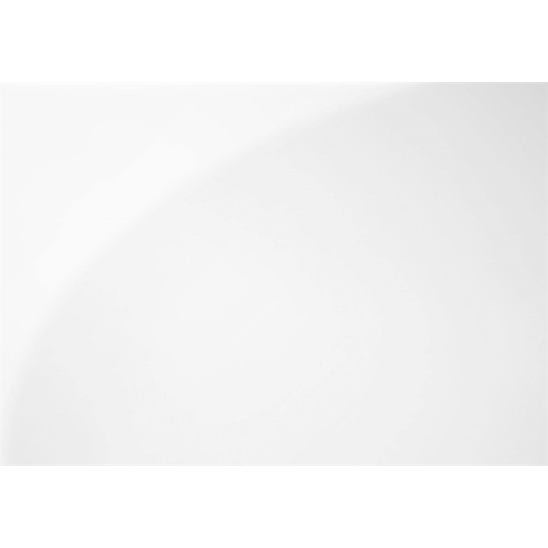 Accent Table Side End Nightstand Lamp Bedroom Metal Glossy White